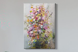 Quadro em madeira - Moldura em madeira - 50 x 70 cm