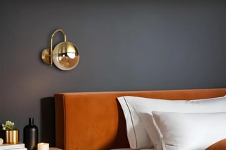 Aplique de parede Küre - Dourado - 60 W
