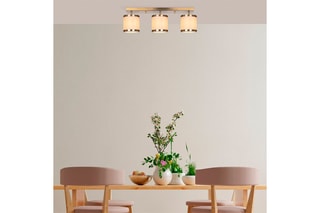 Candeeiro de teto Way - Dourado - 3 x 40 W 