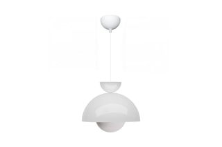 Candeeiro suspenso - Branco - 40 W