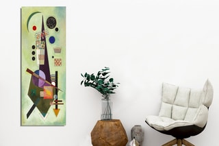 Quadro "Extended" Vassily Kandinsky - 30 x 80 cm