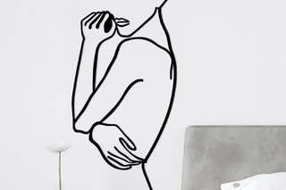 Decoração de parede Woman - Preto