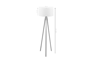 Lampadaire - Taupe clair - 60 W - 140 cm