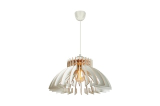 Candeeiro suspenso 166 - Branco - 60 W