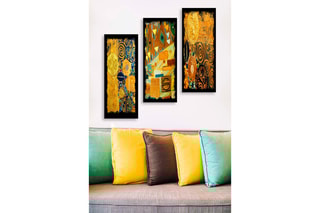 3 quadros - 20 x 50 cm