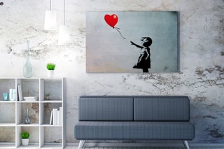 Quadro "La Petite Fille au ballon" Banksy - 50 x 70 cm