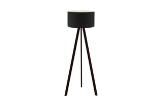 Lampadaire - Noir - 60 W