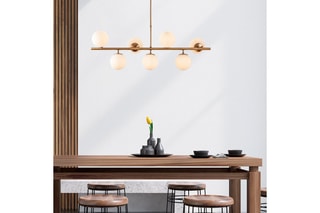 Suspension Fazli - Doré - 7 x 40 W