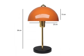 Candeeiro de mesa - Laranja - 15 W