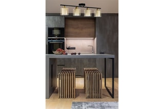 Candeeiro de teto - Dourado - 40 W -
