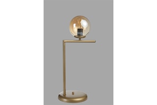 Candeeiro de mesa - Dourado - 60 W
