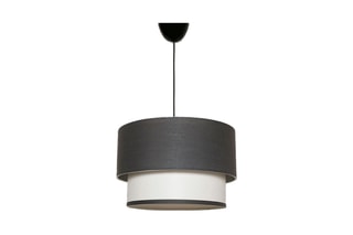Candeeiro suspenso Tubol - Antracite - 40 W