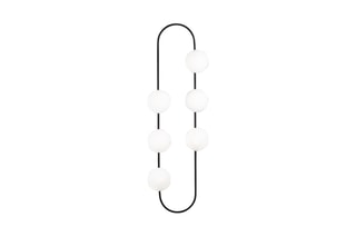 Applique murale Abakus - Noir - 6 x 40  W