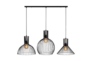 Suspension Fellini - Noir - 3 x 100 W