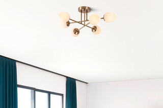 Candeeiro de teto Camflo - Bronze - 6 x 15 W