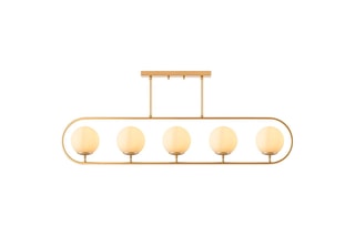 Plafonnier Jewel - Doré et blanc - 4 x 15 W