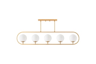 Plafonnier Jewel - Doré et blanc - 4 x 15 W