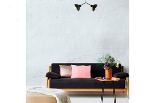 Candeeiro suspenso Dram - Preto - 2 x 40 W