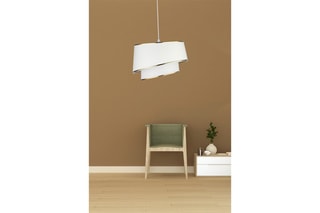 Candeeiro suspenso KS-2003 - Branco - 40 W