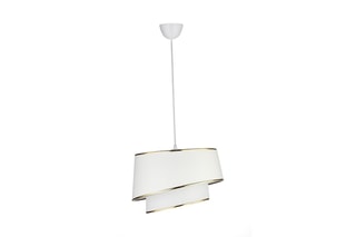 Candeeiro suspenso KS-2003 - Branco - 40 W