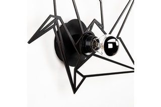 Aplique de parede - Preto - 100 W