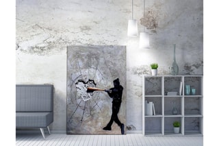 Quadro - Banksy - 50 x 70 cm - Reprodução
