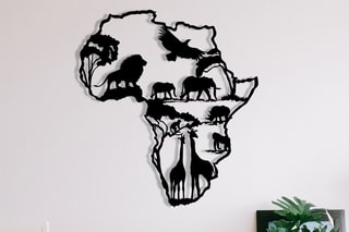 Decoração de parede African 2 - Preto