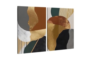 2 tableaux - 70 x 100 cm