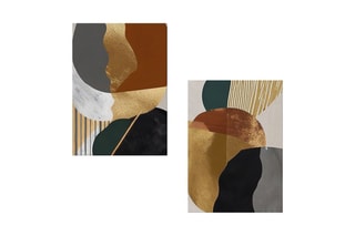 2 tableaux - 70 x 100 cm