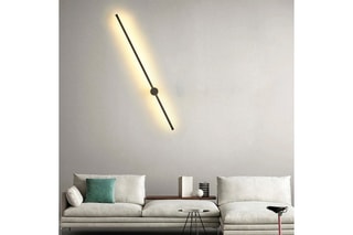Applique murale LED - Noir - 24 W