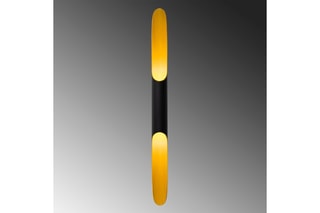 Aplique de parede Preto