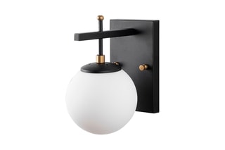 Aplique de parede Zahar - Preto - 40 W