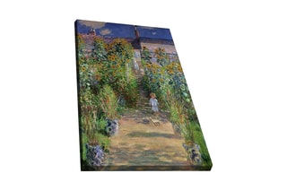 Quadro "Le Jardin de Monet à Vétheuil" Claude Monet - 45 x 70 cm
