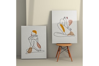 2 quadros - 50 x 70 cm