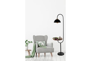 Lampadaire Zümrüt siyah lambader - Noir - 165 cm - 60 W