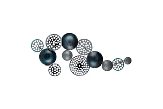 Décoration murale - Noir et gris - 90 x 42 cm