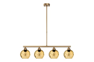 Candeeiro suspenso Benek - Amarelo - 4 x 40 W