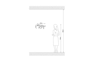 Aplique de parede - Preto - 40 W