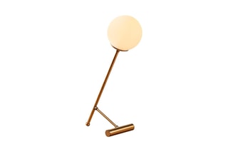 Candeeiro de mesa Golf - Dourado - 40 W