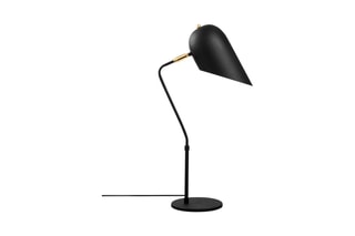 Candeeiro de mesa Kesik - Preto - 40 W