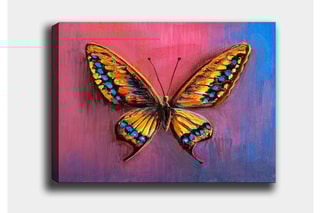 Tableau - 70 x 100 cm - Fuchsia