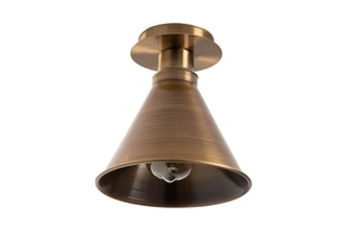 Candeeiro de teto Berceste - Dourado - 100 W