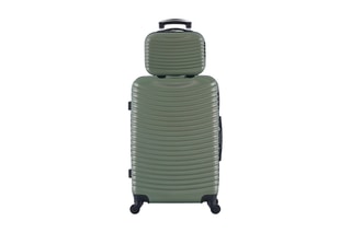 Valise semaine et vanity Etna (M/K) - 65/23 cm - Kaki