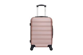 Valise XXS et valise cabine Renoso (XXS/S) - 46/55 cm - Doré rose