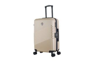  Valise semaine (M) et vanity Peter - 65/23 cm  - Noir et beige
