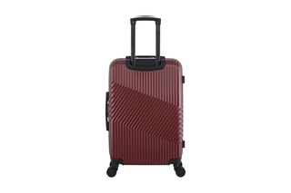  Valise semaine (M) et vanity Peter - 65/23 cm  - Bordeaux