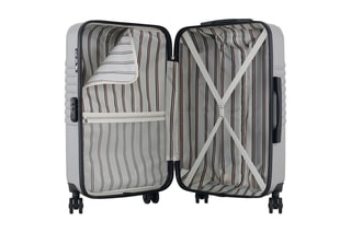  Valise semaine (M) et vanity Peter - 65/23 cm  - Noir et gris