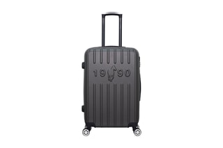 Valise semaine Archie (M) - 65 cm  - Noir, argenté et gris