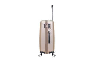 Valise semaine Archie (M) - 65 cm  - Noir, beige et argenté