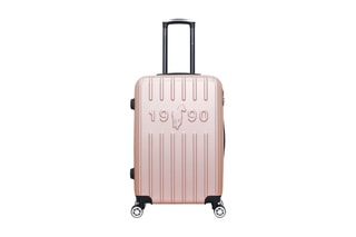 Valise semaine Archie (M) - 65 cm  - Noir, rose, doré et argenté